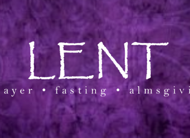 Lenten Schedule