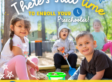 Spots still available in preschool!